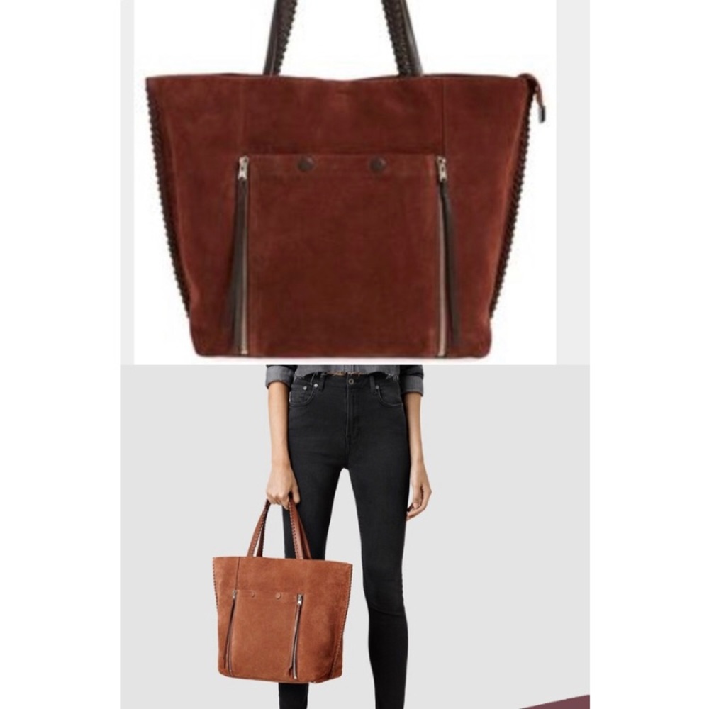 All Saint East/West Fleur De Lis tote bag